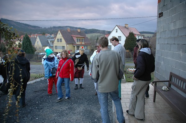 Masopustní průvod obcí 2008